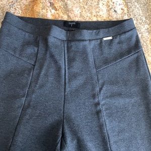 Tahari charcoal gray leggings